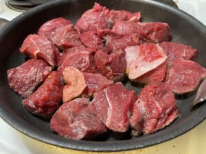 ビーフシチューの肉