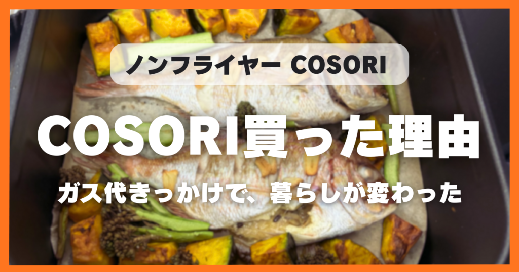 COSORIを買った理由