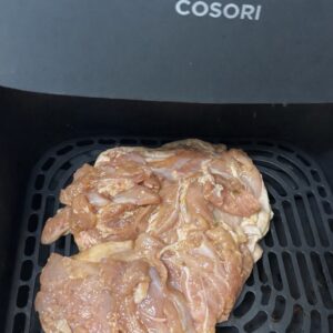COSORIで鶏ももを焼きます
