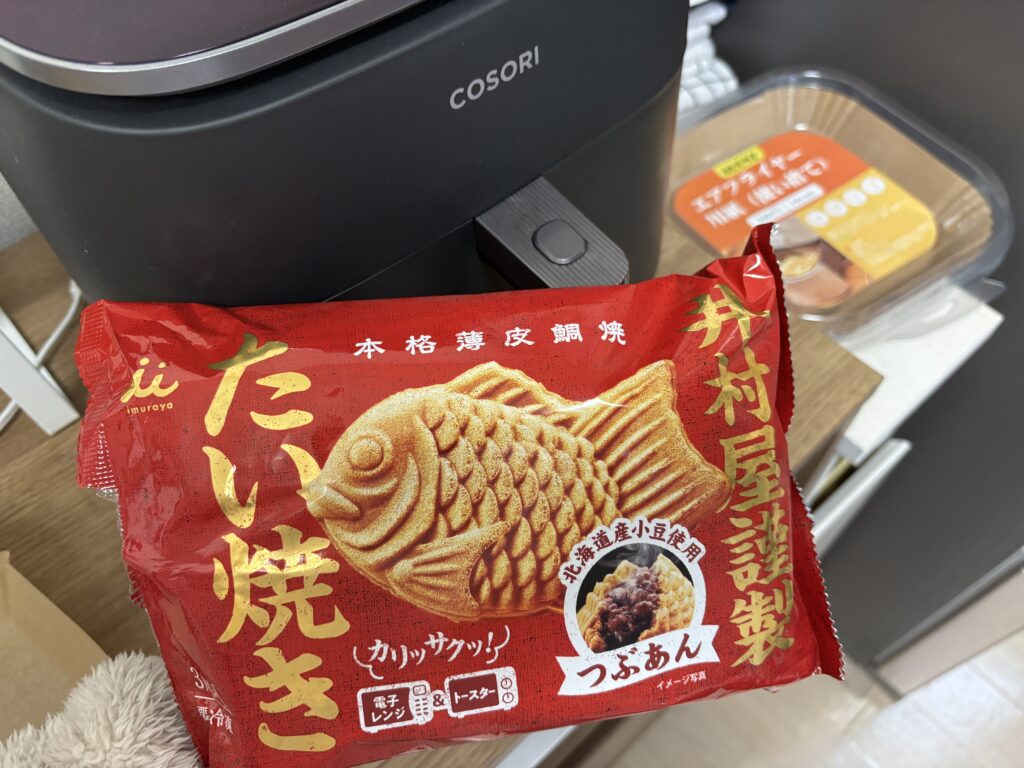COSORIで鯛焼き
