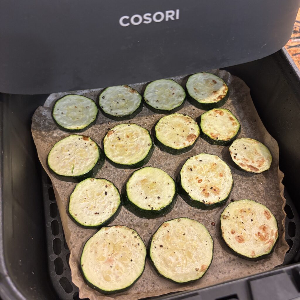 ノンフライヤー 野菜 ズッキーニ