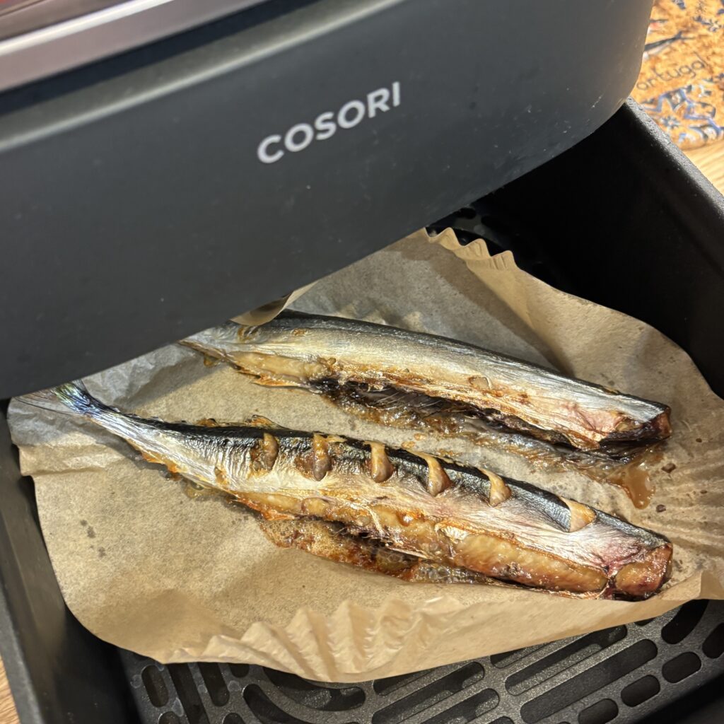 COSORI ノンフライ 秋刀魚