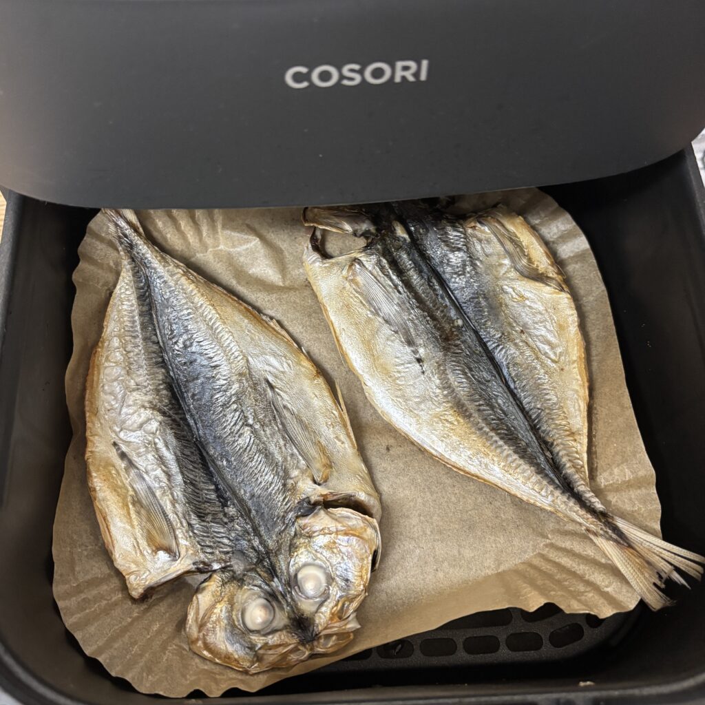 COSORI あじの開き 焼き方