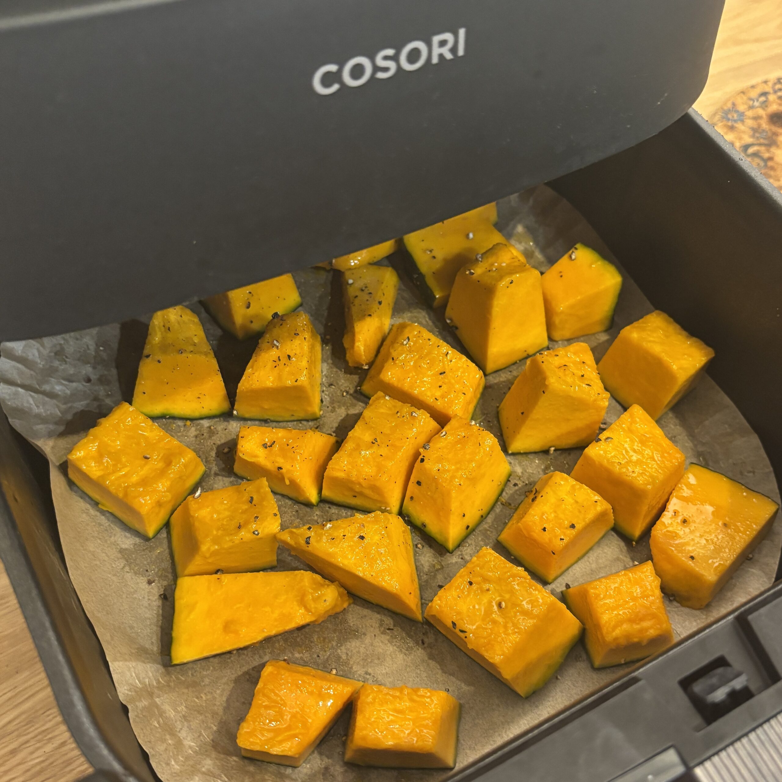 COSORIで焼きかぼちゃ