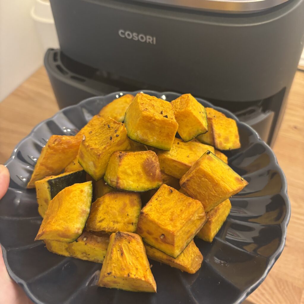 COSORIで焼きかぼちゃ 完成