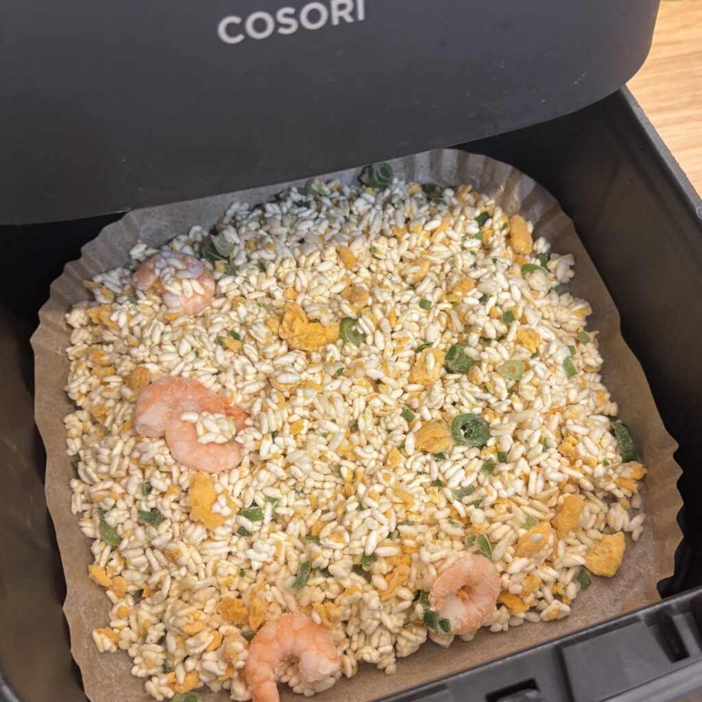 ノンフライヤー 冷凍チャーハン