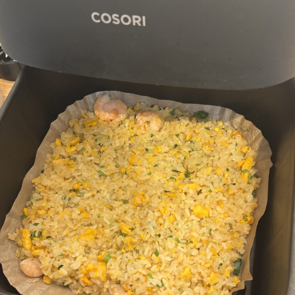 COSORIで冷凍チャーハン