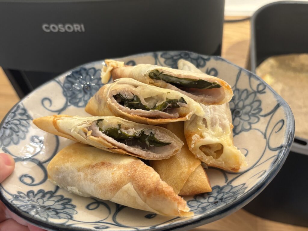 COSORI 豚しそチーズ春巻き ノンフライ