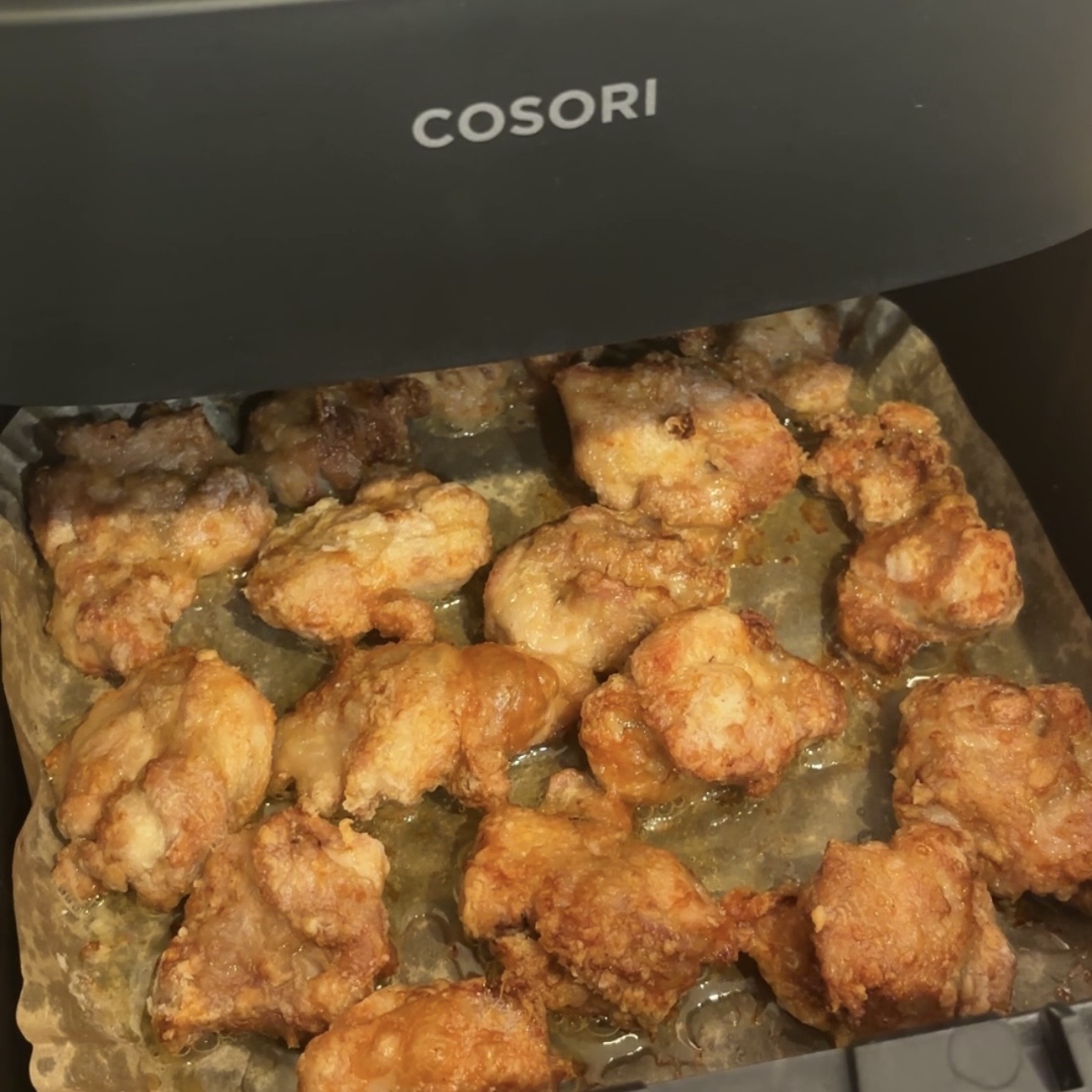 COSORI もも肉唐揚げ 時間と温度