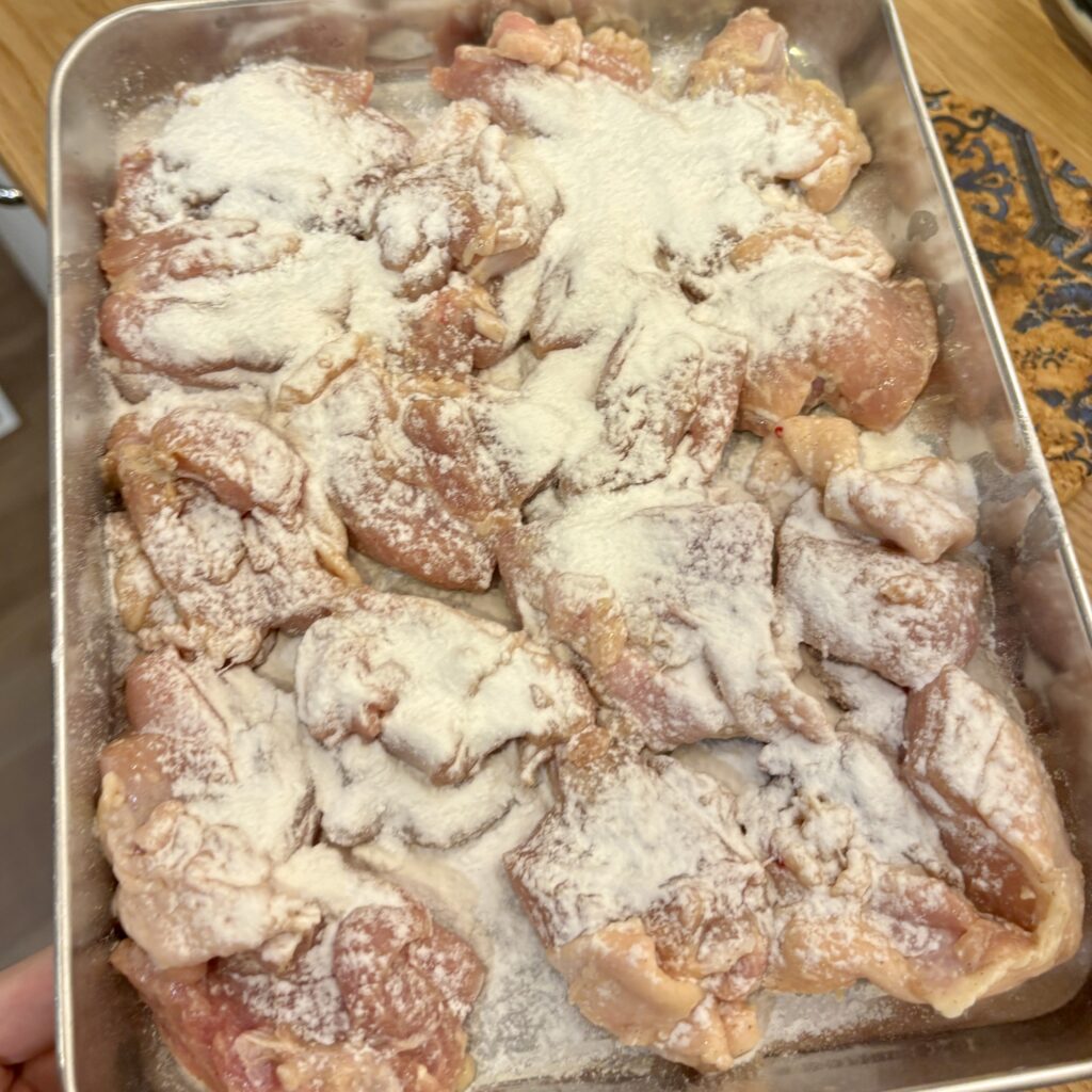 COSORI 鶏もも唐揚げ レシピ 作り方