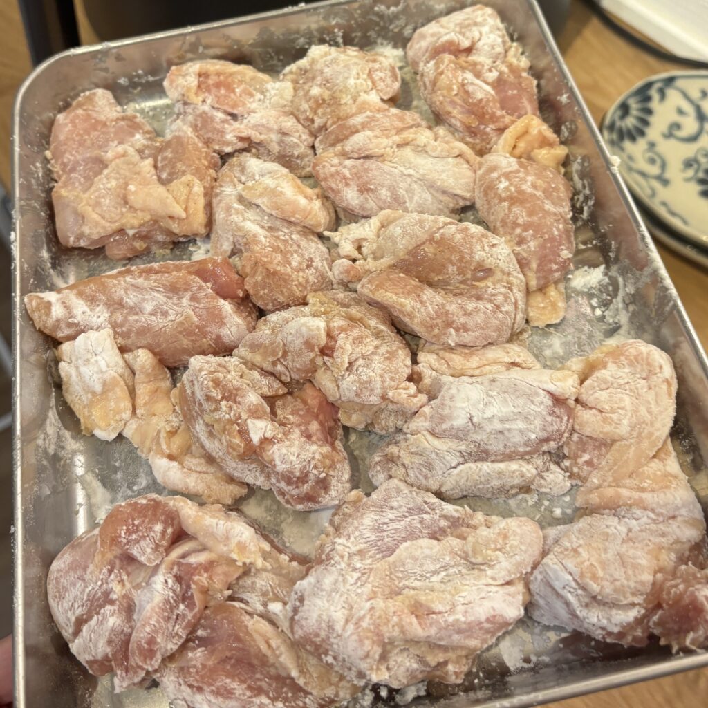 COSORI 鶏もも唐揚げ 焼き方